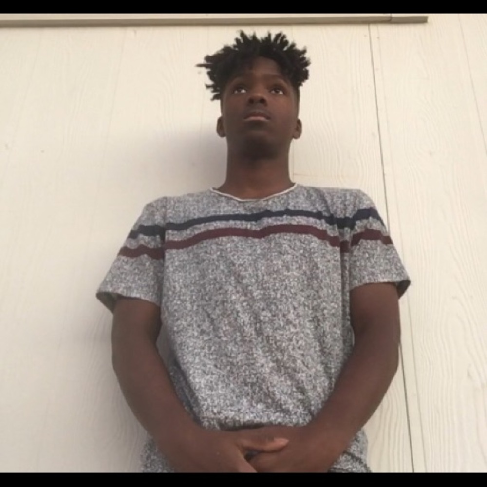 Red black striped black dotted shirt for age 10-14